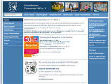 Tablet Screenshot of gerresheimer-tv.de